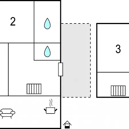 Three-bedroom In Apartmán *